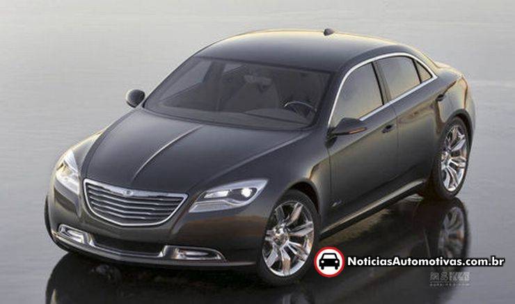 chrysler 200c tem desenho de patente revelada modelo tera versao eletrica nos eua 4 Chrysler 200C tem desenho de patente revelada. Modelo terá versão elétrica nos EUA