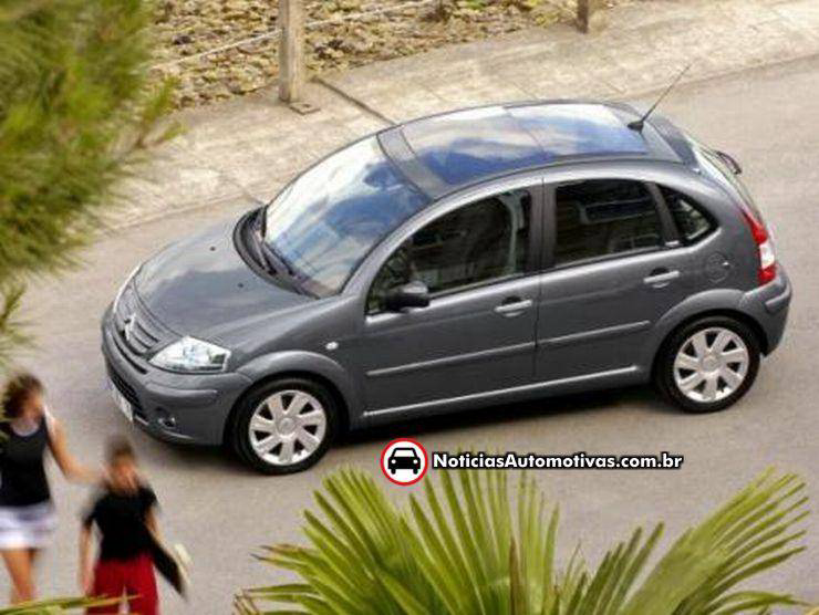 citroen c3 solaris Citroen C3 Solaris com teto solar chega em março