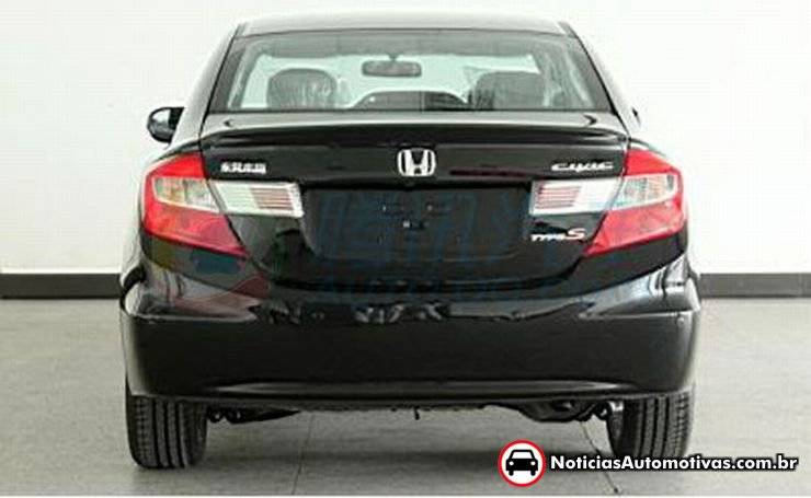 civic 2012 types china 1 Honda Civic Type S 2012 aparece antes do lançamento na China