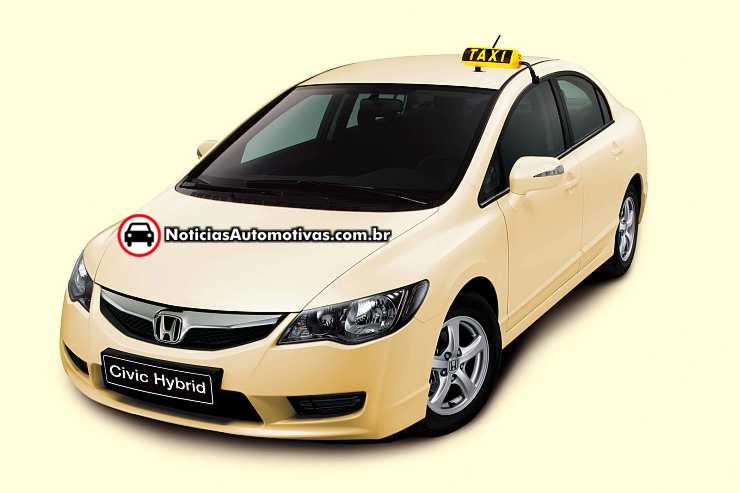  Civic Hybrid e Insight viram táxi na Europa