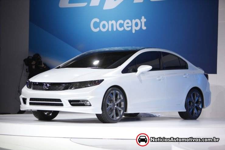 civic prototipo 2012 usa 2 Honda: Nova geração do Civic poderá ter a versão Si