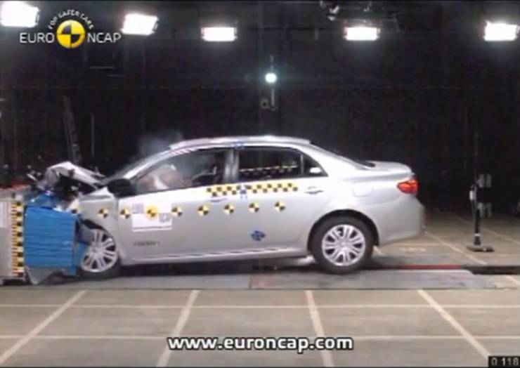 crash test corolla brasil europa 2 Diferença no Crash Test dos Carros Nacionais e Europeus