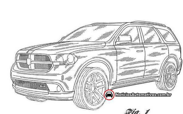 dodge magnum sucessor do durango tem imagens de registro reveladas 1 Dodge Magnum, sucessor do Durango, tem imagens de registro reveladas