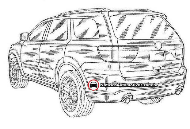 dodge magnum sucessor do durango tem imagens de registro reveladas 3 Dodge Magnum, sucessor do Durango, tem imagens de registro reveladas