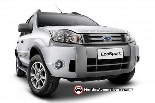 ecosport 2011 oficial 3 Friso novo na lateral? Chame de Novo Carro Tal. Modelo 2011? Vamos lançar em fevereiro.