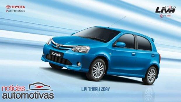 etios liva oficial 1 Toyota Etios Liva tem apenas 4.000 pedidos em mais de um mês de mercado indiano