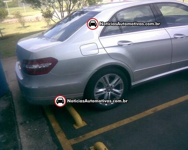 exclusivo mercedes benz classe e 2010 ja esta rodando em testes no brasil 2 Exclusivo: Mercedes Benz Classe E 2010 já está rodando em testes no Brasil!
