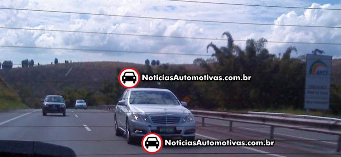  Exclusivo: Mercedes Benz Classe E 2010 já está rodando em testes no Brasil!