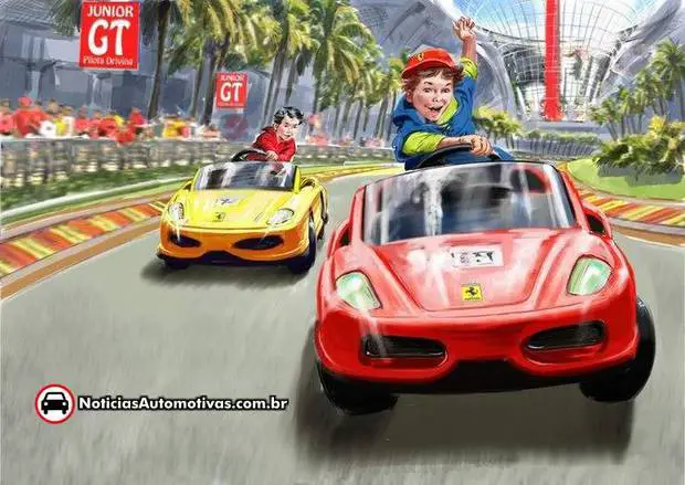 ferrari world abu dhabi desenhos 2 Ferrari World Abu Dhabi: veja quais serão as atrações do parque