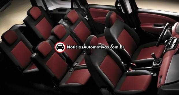 fiat divulga imagens internas do doblo 2010 europeu 2 Fiat divulga imagens internas do Doblò 2010 europeu