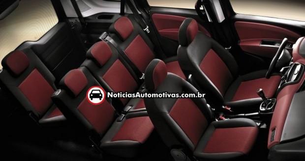 fiat divulga imagens internas do doblo 2010 europeu 3 Fiat divulga imagens internas do Doblò 2010 europeu
