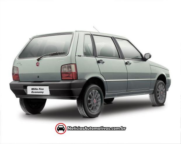 Os 100 carros mais vendidos do Brasil em fevereiro de 2010 fiat mille kit top Os 100 carros mais vendidos do Brasil em fevereiro de 2010