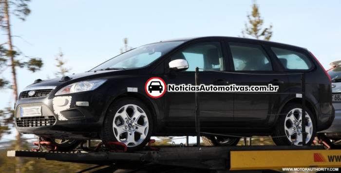 ford focus sedan ja serve de mula para a nova geracao 2 Ford Focus Sedan já serve de mula para a nova geração!