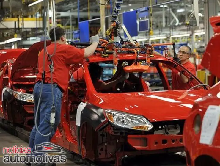 ford producao vermelho Indústria automotiva no ranking de sustentabilidade