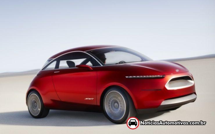 ford start concept adianta como sera o futuro compacto global da marca 2 Ford Ka: nova geração brasileira somente para emergentes