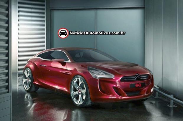 gq by citroen concept 1 GQ by Citroen Concept é revelado, mas não aparece em Genebra