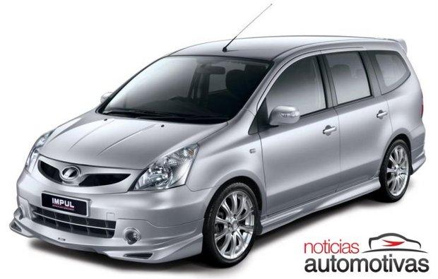 grand livina impul 1 Nissan Grand Livina ganha visual esportivo na Malásia