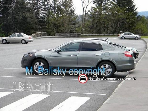 honda crosstour flagrada futura versao crossover do accord 3 Honda CrossTour: Flagrada futura versão crossover do Accord