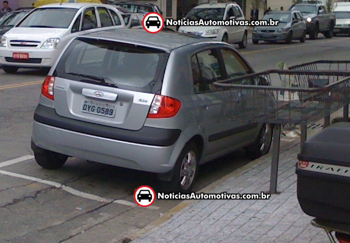  Hyundai “CAOA” Getz é flagrado por leitor em São Paulo