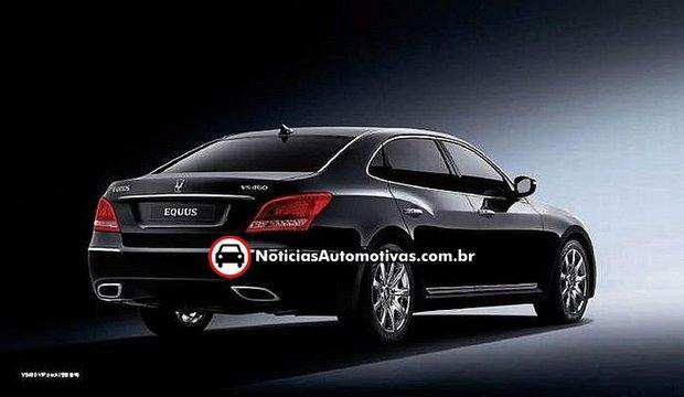 hyundai equus 2010 primeiras fotos 2 Hyundai Equus tem seus primeiros detalhes revelados, para o mercado coreano