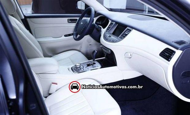 hyundai genesis prada special edition 2 Hyundai Genesis Prada: detalhes e imagens, antes de sua estréia no Salão de Seul
