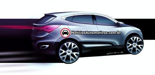 hyundai hed 6 suv concept Hyundai HED 6 SUV Concept mostra como será futura SUV da marca