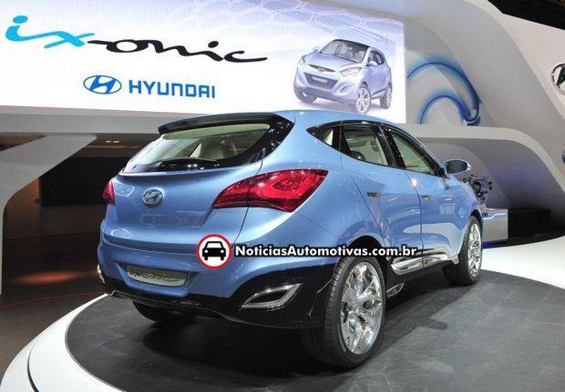 hyundai ix onic genebra 2 Salão de Genebra 2009: Hyundai ix onic Concept, nos mostra como será futuro Tucson