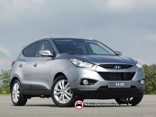 hyundai ix35 chega ao brasil so em preto ou prata 1 Hyundai CAOA investe 600 milhões de reais para produção nacional do ix35 em 2012