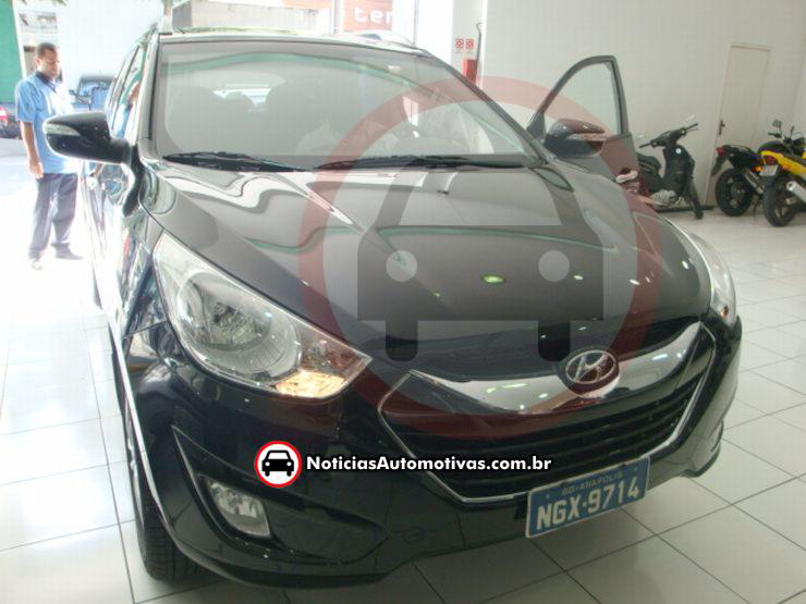  Hyundai ix35 é fotografado em São Paulo