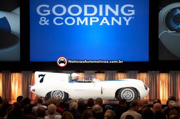 jaguar d type 1956 leilao Jaguar D Type 1956 é leiloado por 3,74 milhões de dólares