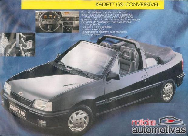 kadett escort conversivel 3 16 anos sem um conversível nacional