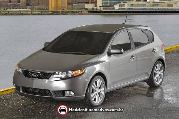 kia cerato hatch 2011 1 Kia Cerato hatch chega ao Brasil em dezembro