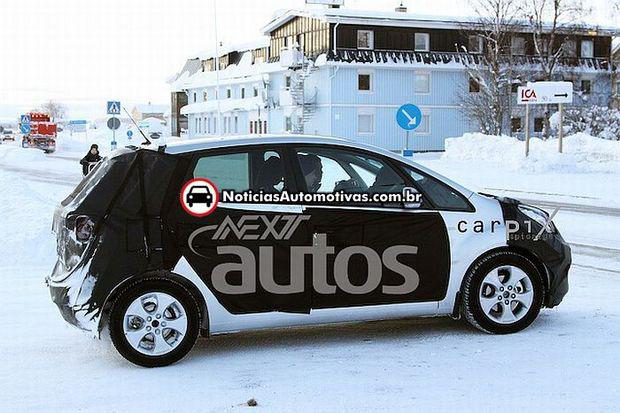 kia no3 producao testes 2 Kia Nº3 já está sendo flagrado em testes de inverno!