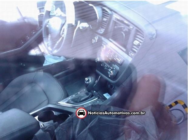 kia optima 2011 interior e revelado em flagrante 1 Kia Optima 2011: Interior é revelado em flagrante