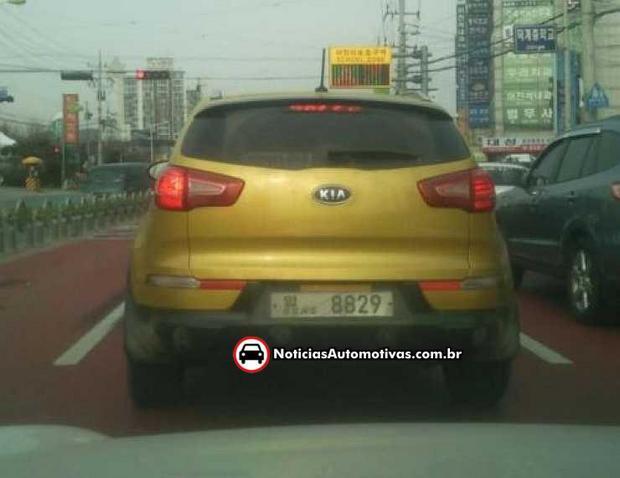 mais imagens do novo kia sportage agora rodando na coreia do sul 1 Mais imagens do Novo Kia Sportage, agora rodando na Coréia do Sul