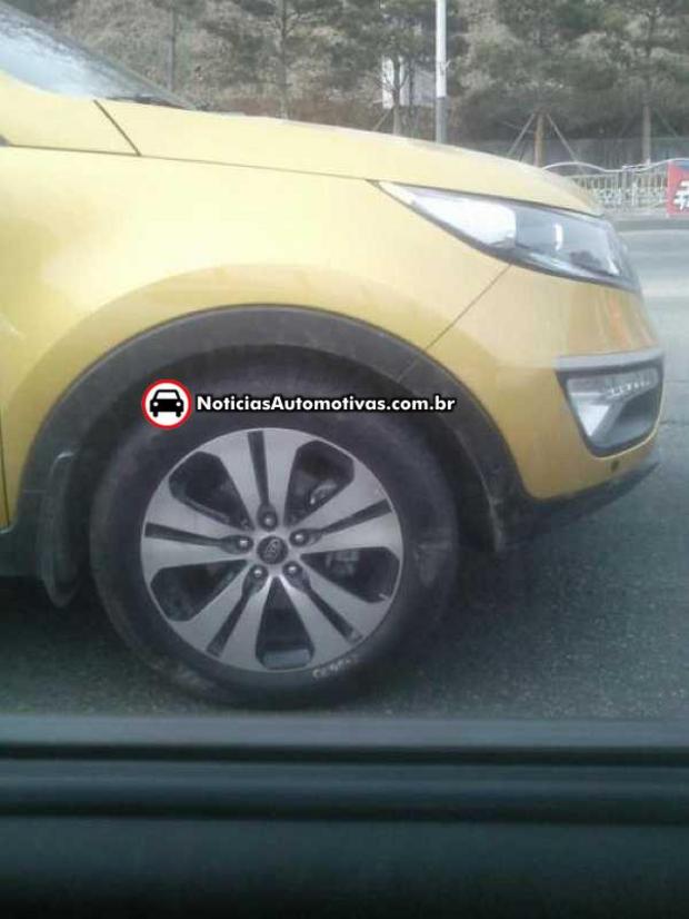 mais imagens do novo kia sportage agora rodando na coreia do sul 3 Mais imagens do Novo Kia Sportage, agora rodando na Coréia do Sul
