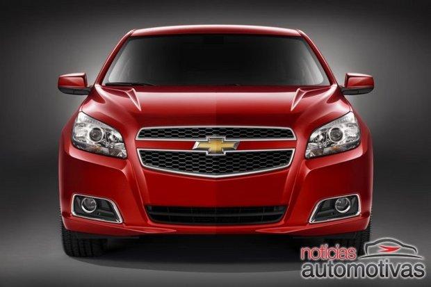 malibu 2012 oficial 4 Chevrolet Malibu 2012 tem detalhes oficiais revelados