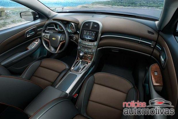 malibu 2012 oficial 6 Chevrolet Malibu 2012 tem detalhes oficiais revelados