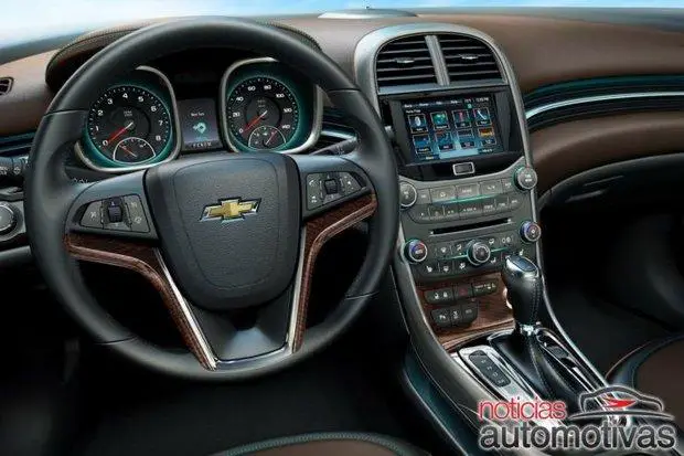 malibu 2012 oficial 7 Chevrolet Malibu 2012 tem detalhes oficiais revelados