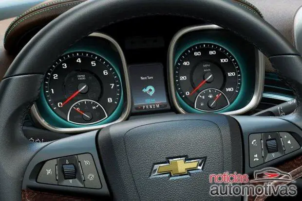 malibu 2012 oficial 9 Chevrolet Malibu 2012 tem detalhes oficiais revelados