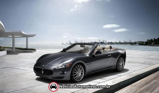 maserati grancabrio 1 Maserati GranTurismo Convertible tem preço definido em 135.800 dólares nos EUA