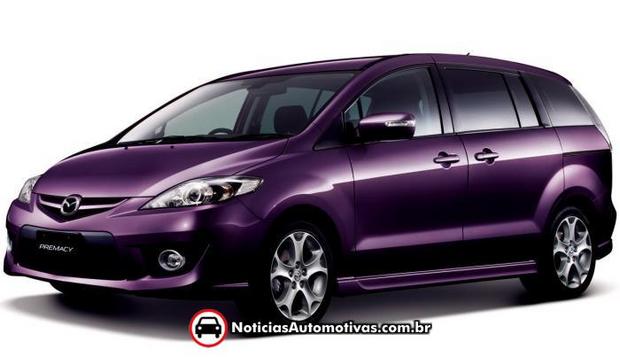 mazda premacy 2010 japao Pequenas mudanças na Mazda Premacy, versão japonesa da Mazda5 MPV