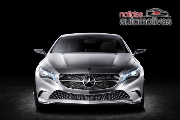 mercedes a class 7 Mercedes divulga novo conceito que estará em Xangai