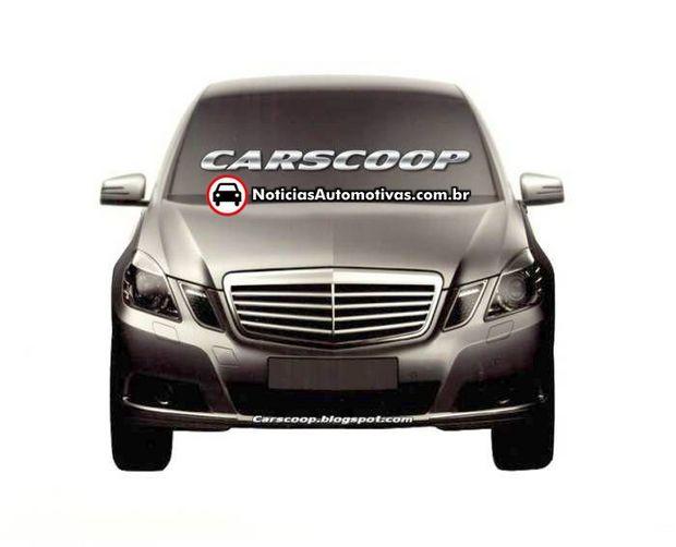 mercedes benz classe b 2011 desenho 2 Mercedes Benz Classe B 2011 tem imagens vazadas do escritório de patentes