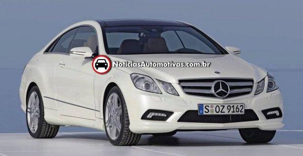 mercedes benz classe e coupe novo 1 Novo Mercedes Benz Classe E Coupe é revelado antes de aparecer em Genebra