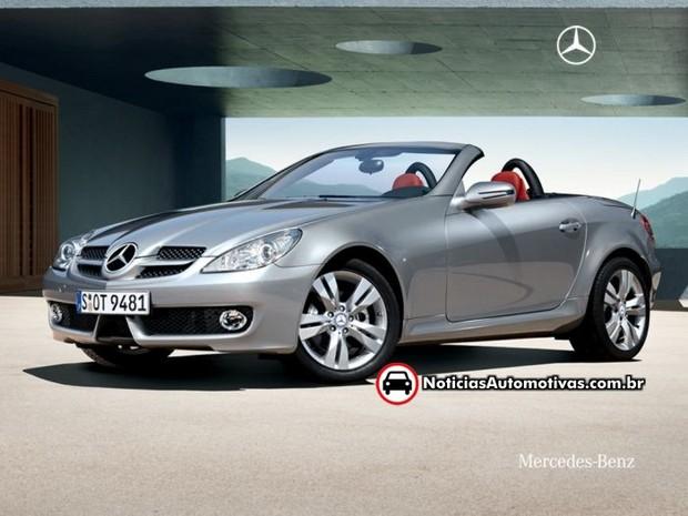 mercedes benz slk 200. mercedes benz de forma secreta