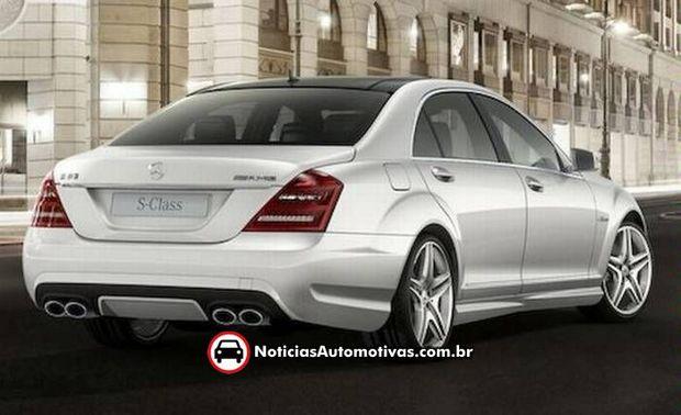 mercedes benz s63 amg 2010 s65 amg 2010 vazou 2 Mercedes Benz S63 AMG 2010 e S65 AMG 2010 com facelift são revelados antes da hora