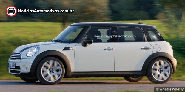 Audi RS1 e MINI Cooper de cinco portas mini cooper cinco portas audi rs1 1 Audi RS1 e MINI Cooper de cinco portas