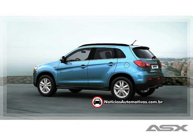 Mitsubishi ASX será a versão européia do RVR japonês mitsubishi asx sera a versao europeia do rvr japones 2 Mitsubishi ASX será a versão européia do RVR japonês