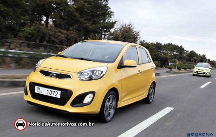  Picanto 2012: Coreanos já rodam no modelo de entrada da Kia